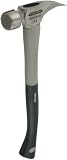 Stiletto Ti12MC-P16 Ti 12 Milled Face Hammer with a Curved 16 Poly-Fiberglass Handle with an AirGrip