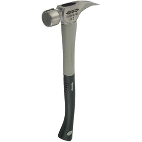 Stiletto Ti12MC-P16 Ti 12 Milled Face Hammer with a Curved 16" Poly-Fiberglass Handle with an AirGrip