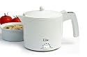 Maxi-Matic EHP-001 Elite Cuisine 32-Ounce Electric Hot Pot with Egg Cooker and Steam Rack, White