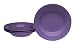 Fiesta Plum 451 9-Inch Rimmed Soup Bowls, Set of 4