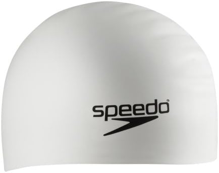 Speedo Silicone Long Hair Swim Cap