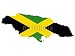Wallmonkeys Peel and Stick Wall Decals - Map of Jamaica - 60"W x 45"H Removable Graphic