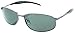 Fiore Metal Frame Polarized Fisherman Sunglasses Golf Cycling Flying Outdoor Sports (Gunmetal/Green)
