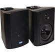 TIC CORPORATION AS P60B Indoor/Outdoor 60-Watt Speakers with 70 Volt Switching (Black)