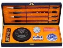 i-shop-i 本格书道 水墨画(笔 砚 墨 笔置き)セッ