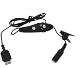 3.5mm Stereo Audio Headset Adapter/ Adaptor w/ Mic for Samsung: A117, A127, A137, A167, A177, A237, A257 (MAGNET), A517, A637, A737, A747, A767, A777, A827, A837, A867 (Eternity), A877 (Impression), A887 (Solstice), i325, i617, i627 (Propel pro), i637 (Jack), i907 (Epix), i910 (Omnia), M310, M510, M520, R200, R300, R310 (Byline), R311 (Axle), R400, R410, R430 (MyShot), R500, R610, T109, T119, T229, T239, T339, T349, T429, T439, T469 (Gravity 2), T539, T559 (Comeback), T659, T729, T739, T749 (Highlight), T819, T919 (Behold), T929 (Memoir), U650 (Sway)