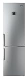 LG GB7143AESF K&uuml;hlgefrierkombination / A+++ / 201 cm H&ouml;he / 245 kWh/Jahr / 270 Liter K&uuml;hlteil / 115 Liter Gefrierteil / Total No Frost / Dual LED Tower Innenbeleuchtung / Brushed Steel / ETM Testmagazin SEHR GUT (08/2011)