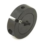 One Piece Shaft Collar Black Oxide Finish Steel 1/8 ID x 13/16 OD