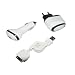 3IN1 SET LADEGER�T + KFZ-LADEKABEL + USB-KABEL F�R IPOD IPHONE 3 3G 3GS 4