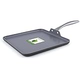 GreenPan Lima 11 Inch Hard Anodized Non-Stick Ceramic Square Griddle