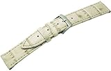 MORELLATO (モレラート) 時計バンド BOLLE 20mm ベージュ 牛革アリゲーター型押し X2269 480 026 020