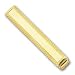 Gold-plated Lined Edge Tie Bar