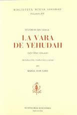 La vara de Yehudah (Sefer šebeṭ Yehudah)