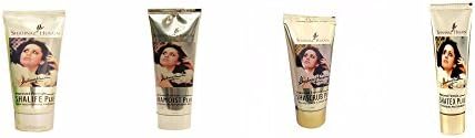 Shahnaz Husain Facial Kit (4 Pcs) Shalife 60g + Shascrub 40g + Shatex 100g + ...