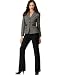 Tahari by ASL Plus Size Tweed Notch-Collar Pant Suit