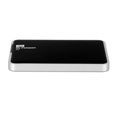 WD My Passport Air 1 TB for Mac: Portable, USB 3.0, Ultra-Slim, All Metal Hard Drive (WDBWDG0010BAL-NESN)