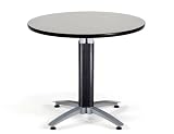 36 Round Multi-Purpose Table (Mesh Base) - Gray Nebula