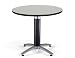 Round Tables - 36" Round Multi-Purpose Table (Mesh Base) - Gray Nebula