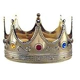 One Size Jeweled Costume Crown