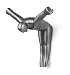 Kikkerland Back-Up Man Wall Hook