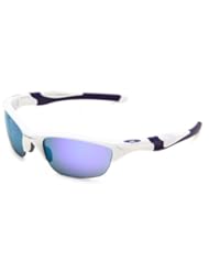 Apparel: Oakley Mens Non-Polarized Half Jacket 2.0?Oval Sunglasses,Pearl Frame/Violet Iridium Lens,One Size - Oakley
