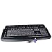 Electronics : Logisys KB608BK USB MultiMedia Illuminated Keyboard (Black)