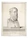 Heraclitus Greek Philosopher: Portrait Bust Art Giclee Poster Print by Silvestro, 18x...