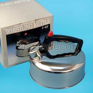 NEW 2L Stainless Steel Whistling Tea Kettle Teakettle NEW 2L Stainless Steel Whistling Tea Kettle Teakettle