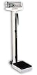 Detecto 438 Balance Beam Doctor/Physician Scale w/ Height Rod & Wheels, 400 lbs, Made in the USA