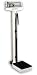 Detecto 438 Balance Beam Doctor/Physician Scale w/ Height Rod &amp; Wheels, 400 lbs, Made in the USA