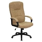 High Back Executive Fabric Office Chair [BT-9022-BGE-GG]