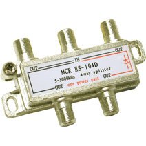 Impact Acoustics 4-Way High-Frequency - Antenna splitter - silver