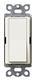 Review Lutron SC-3PS-BI / Lutron SC-3PS-BI Diva 15-Amp, 120-Volt to 277-Volt 3-Way Switch in Biscuit