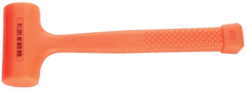FULLER 605-9032 32-Ounce Dead Blow Hammer (high vis orange)