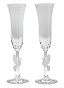 Gorham Amore Dove Toasting Flutes, Set of 2