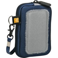 CASE LOGIC SMALL CAMERA CASEW/ZIPPER BLUE