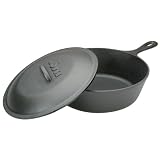 Lodge Logic 3-Quart Pre-Seasoned Chicken Fryer by Lodge