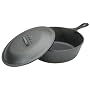 Lodge Logic 3-Quart Pre-Seasoned Chicken Fryer