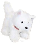 West Highland Terrier Westie Hund Stofftier 20cm (Dowman)