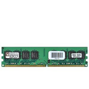 Kingston ValueRAM 4GB Kit 2x2GB 667MHz DDR2 DIMM 240-pin Desktop Memory KVR667D2K2/4GR Retail