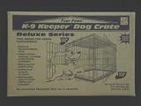 TopDawg Pet Supply K - 9 Keeper Deluxe Crate Dbl Door 19 X 13 X 16