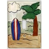 Surfer Dude Double Switchplate