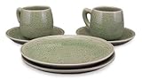 Coffee and dessert set, 'Khun Khon Forest II'