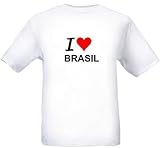 I LOVE BRASIL - Country-series - White T-shirt