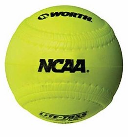 One doz Worth NCLite NCAA yellow foam softballs NEW 12