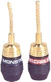 Monster Cable QL GFP-H QuickLock Gold Flex Pin Connectors (2 Pair)