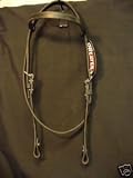 WEAVER BLACK HEADSTALL WESTERN HORSE WORKING TACK