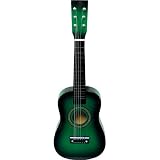 23 Inch Kid's Acoustic Toy Guitar Set - Green