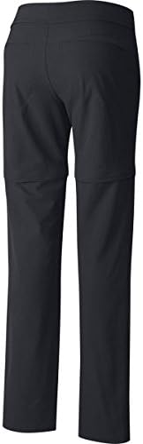 Mountain Hardwear Women's Yuma Convertible Pants, Black, 4x32
