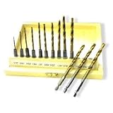 13 piece Titanium Hex Shank Drill Bit Set